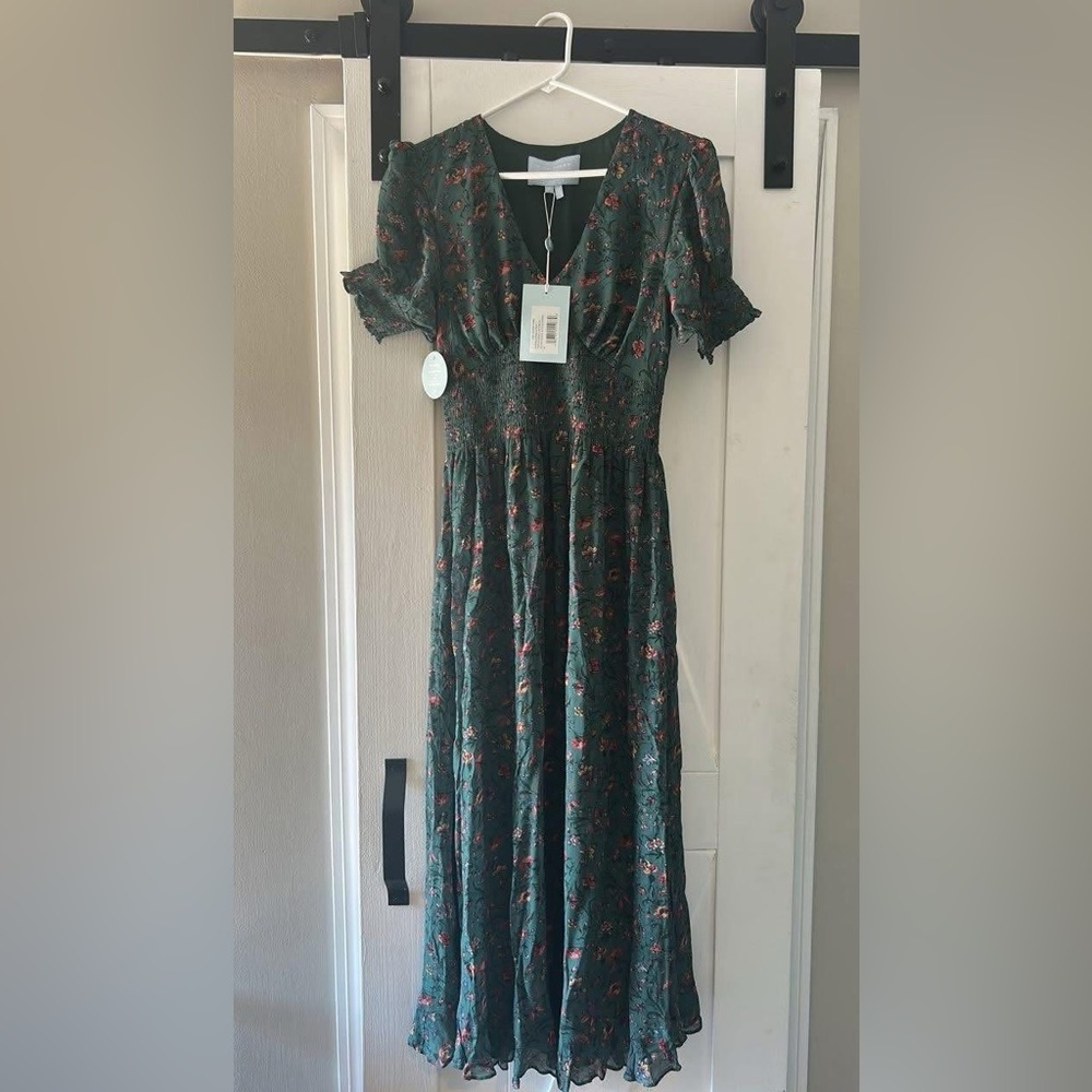 Hill House Georgia Nap Dress in Fleur Chintz Size M NWT